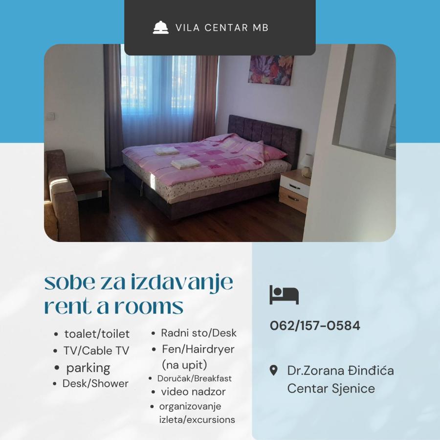 Vila Centar Mb Bed and Breakfast Sjenica Εξωτερικό φωτογραφία